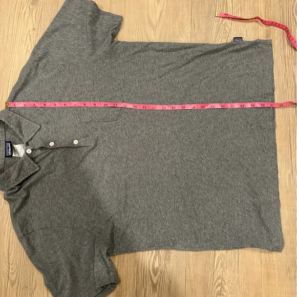 Patagonia Men's Squeaky Clean Polo grey size medium style 52776 cotton - Picture 7 of 7